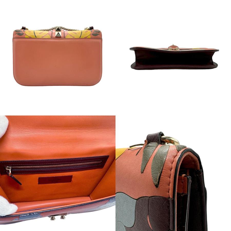 VALENTINO GARAVANI オレンジ ショルダーバッグ