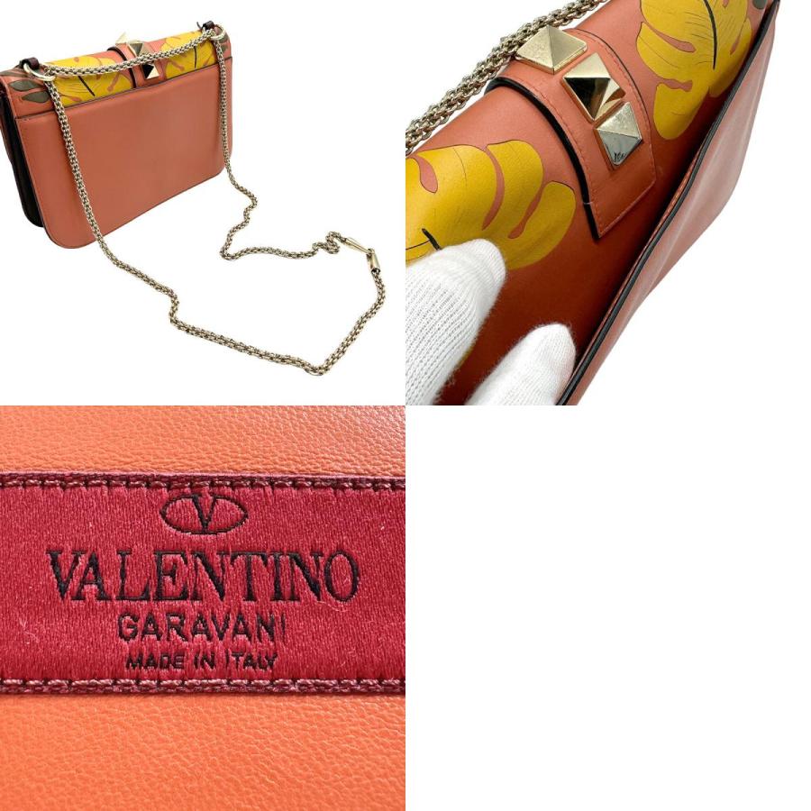 VALENTINO GARAVANI オレンジ ショルダーバッグ