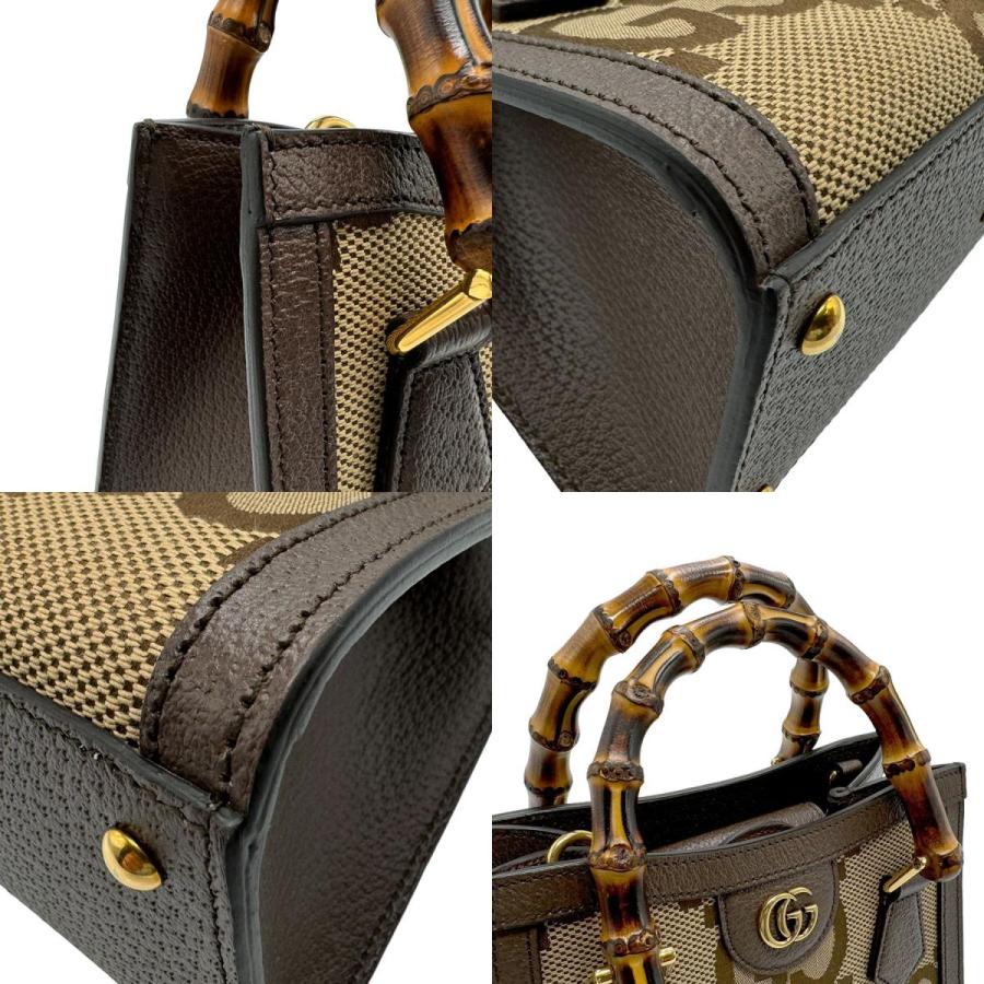GUCCI ダイアナ ジャンボGG ミニトート ショルダー ハンドバッグ GUCCI（グッチ） ダイアナ ジャンボGG ミニ トートバッグ 2WAY