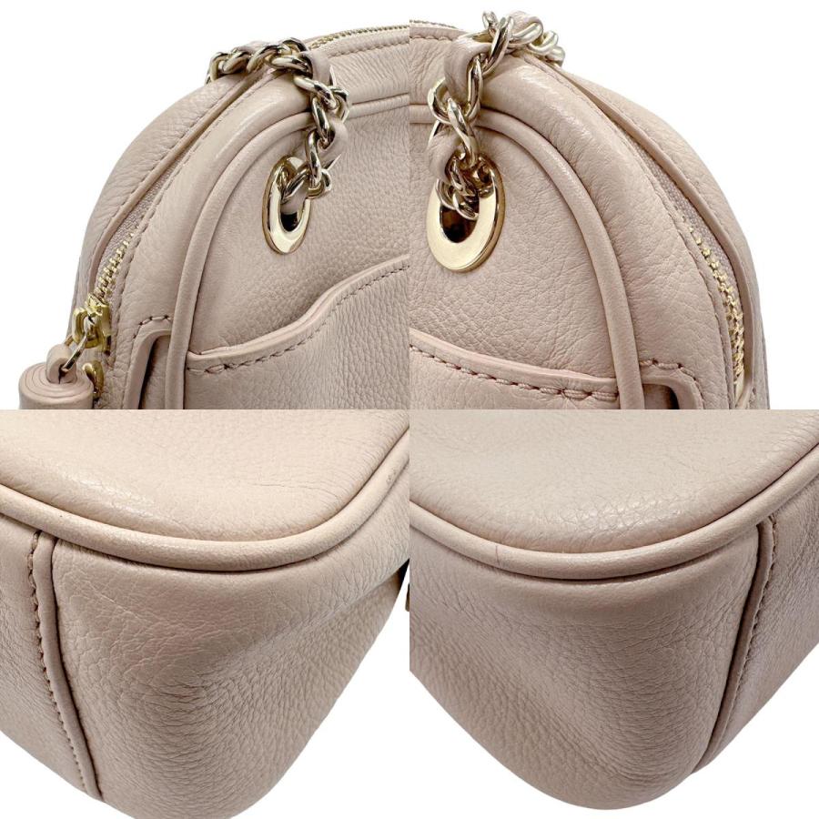 TORY BURCH（トリーバーチ） ショルダーバッグ レザー ピンクベージュ