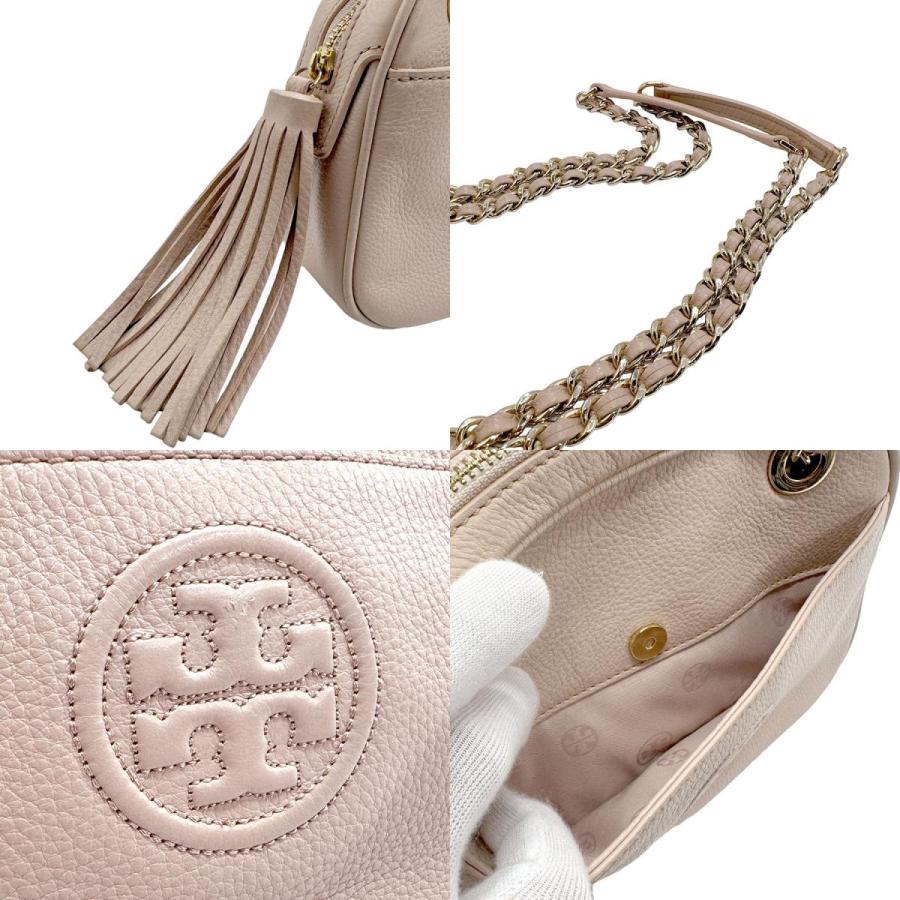 TORY BURCH（トリーバーチ） ショルダーバッグ レザー ピンクベージュ
