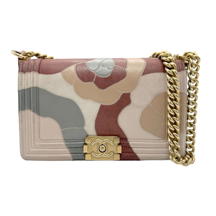CHANEL（シャネル） ショルダーバッグ ボーイシャネル カメリア レザー