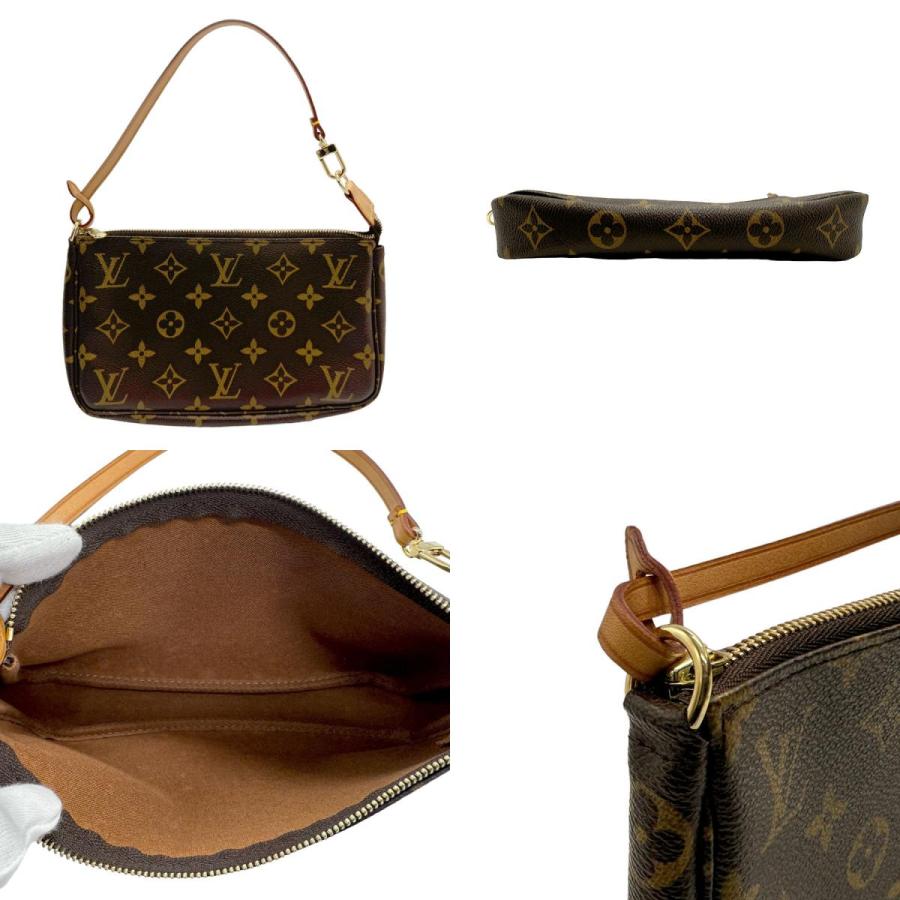 お*り様 ルイ・ヴィトン モノグラム ポシェット アクセサリーポーチ ハンドバッ LOUIS VUITTON（ルイ・ヴィトン） ルイ ヴィトン アクセサリーポーチ