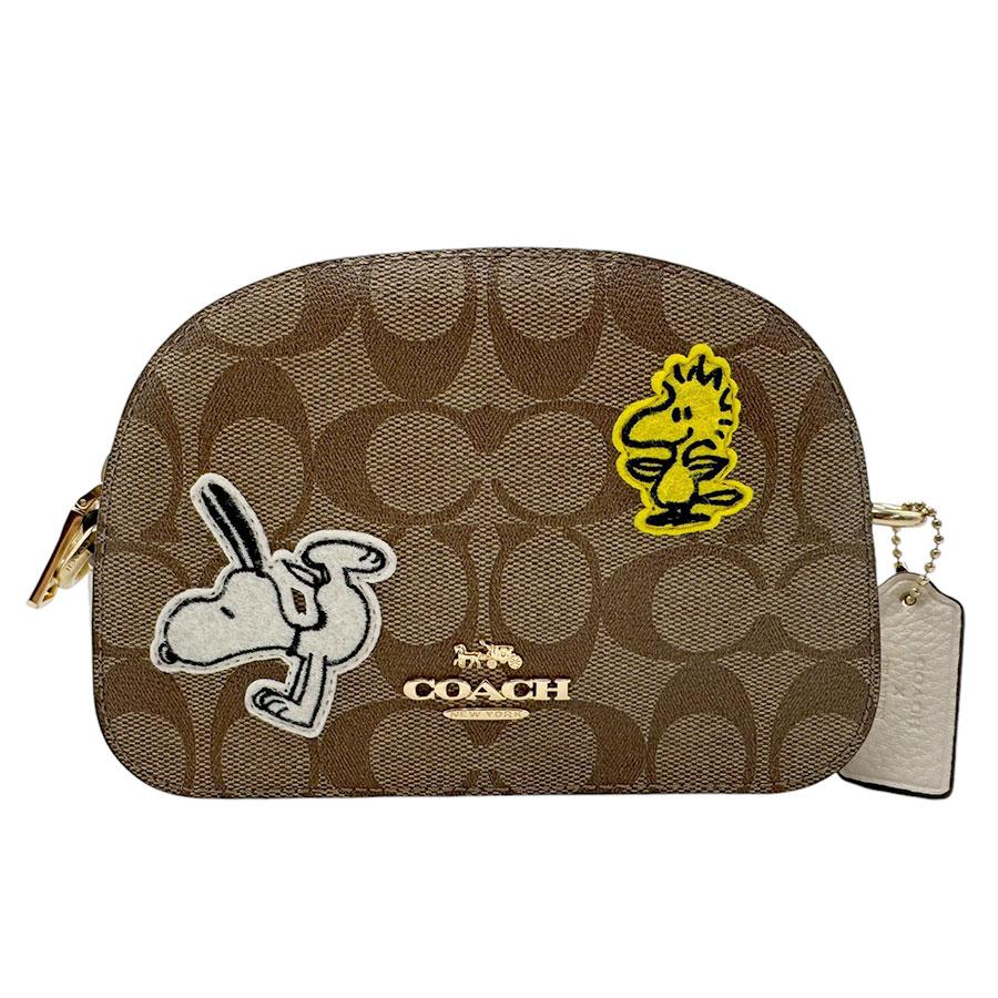 COACH（コーチ） ショルダーバッグ ピーナッツコラボ スヌーピー PVC