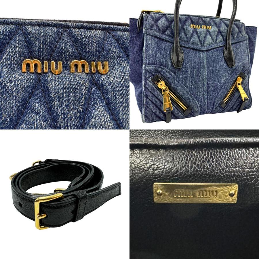 miu miu（ミュウミュウ） ハンドバッグ ショルダーバッグ バイカー