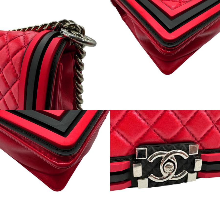 CHANEL（シャネル） ショルダーバッグ ボーイシャネル レザー/ラバー