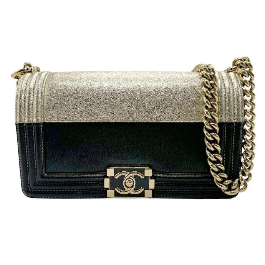 美品CHANEL☆大人気！ボーイシャネル　ゴールド　ショルダーバッグ☆正規品 BOY CHANEL シャネル スモール ハンドバッグ ボーイシャネル 20