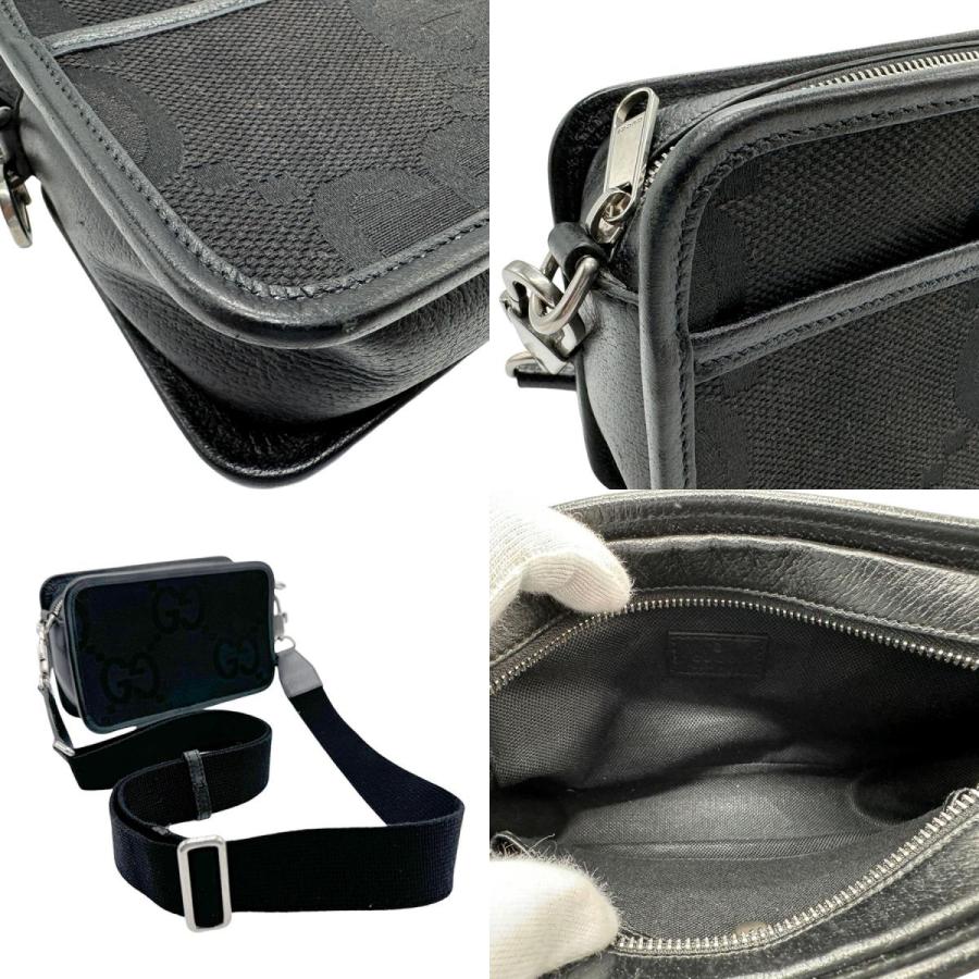 GUCCI（グッチ） 斜め掛けショルダーバッグ ジャンボGGキャンバス