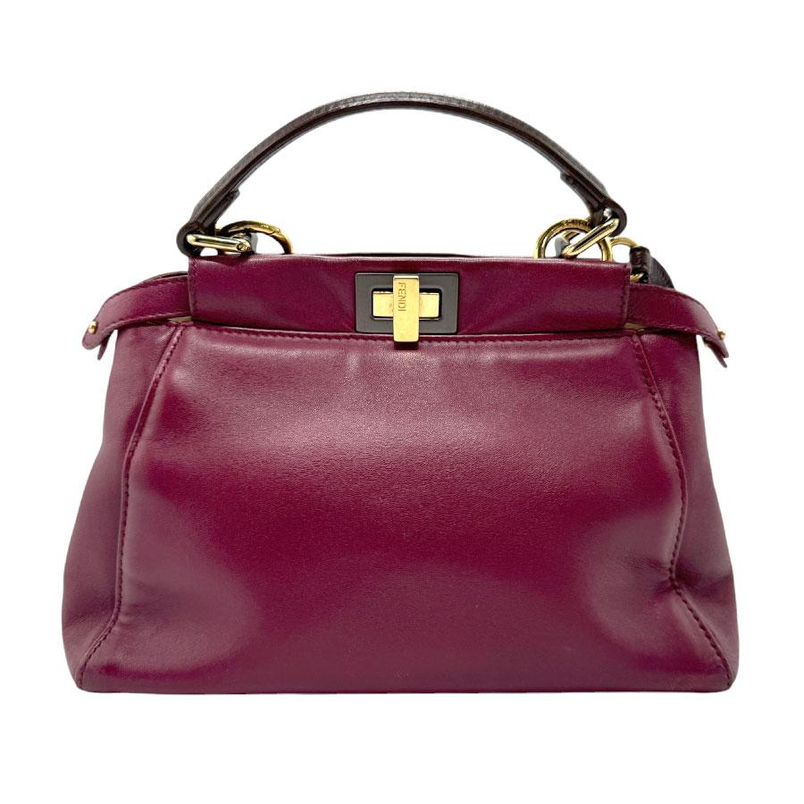 FENDI フェンディ ハンドバッグ ショルダーバッグ ピーカブー ミニ 