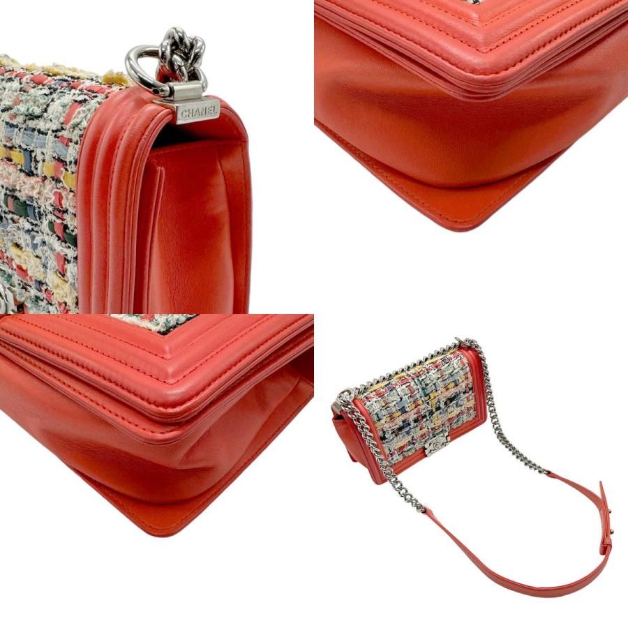 CHANEL（シャネル） ショルダーバッグ ボーイシャネル ツイード/レザー 