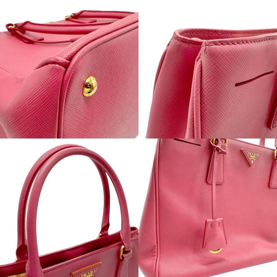 PRADA（プラダ） ハンドバッグ ショルダーバッグ レザー ピンク