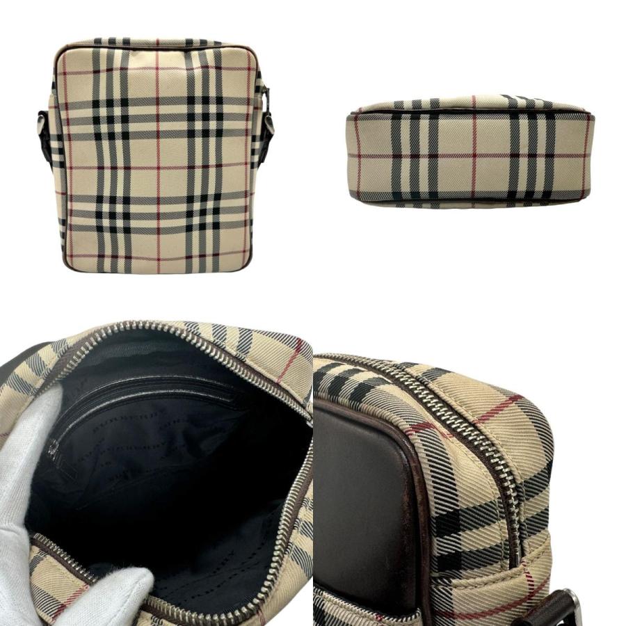 BURBERRY ショルダーバッグ ブラウン/ベージュ BURBERRY バーバリー ショルダーバッグ チェック柄 2way ミニ