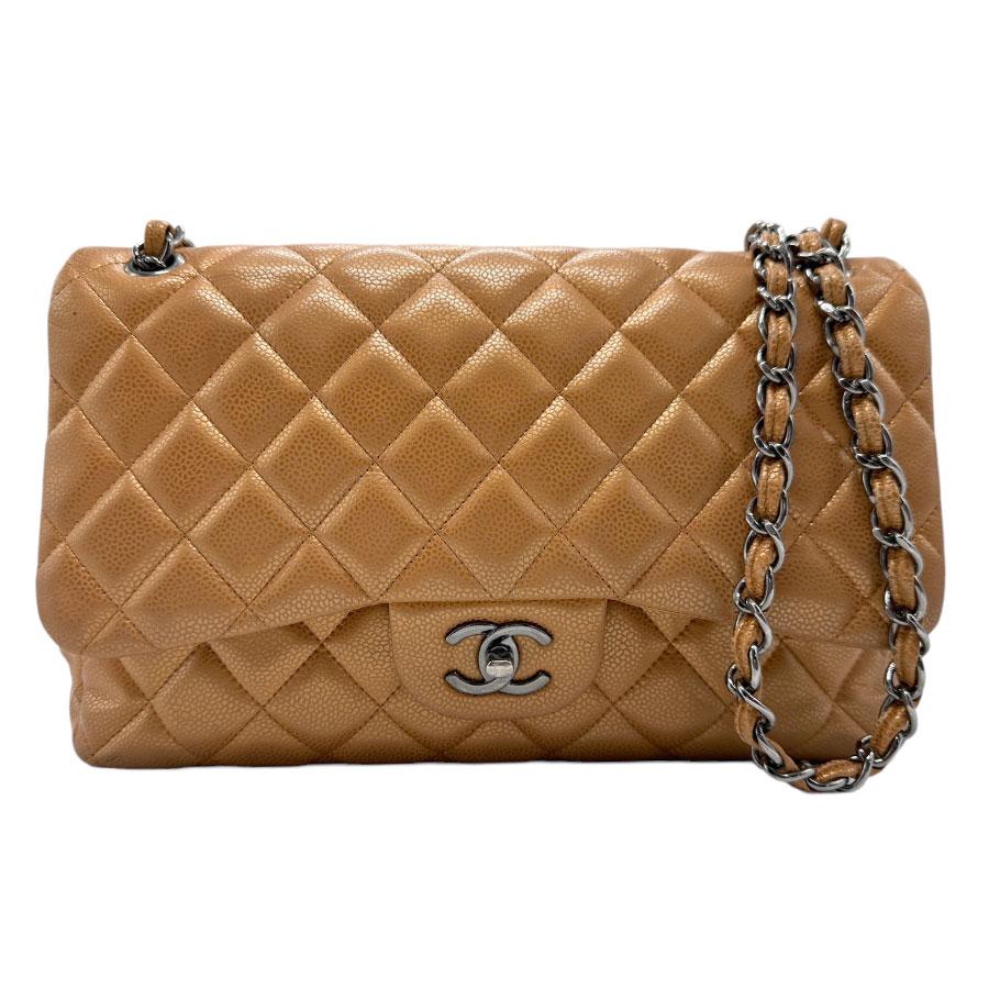 CHANEL　ダブルフェイス　マトラッセ　キャビアスキン ショルダーバッグ CHANEL/シャネル】デカマトラッセ キャビアスキン ダブル