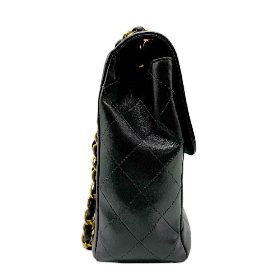 【正規品】美品　CHANEL マトラッセ 30 黒　ラムスキン CHANEL（シャネル） ショルダーバッグ マトラッセ30 デカマトラッセ