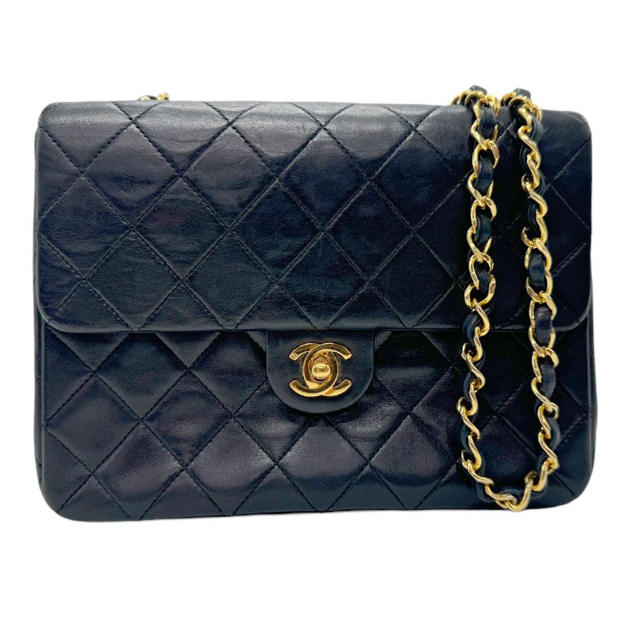 CHANEL（シャネル） ショルダーバッグ マトラッセ レザー ブラック
