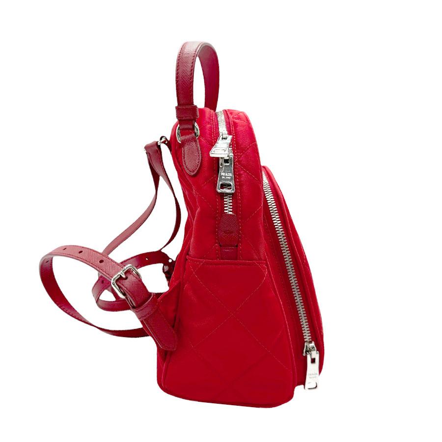 PRADA（プラダ） リュック ナイロン レッド : ブランドバリュー - 通販