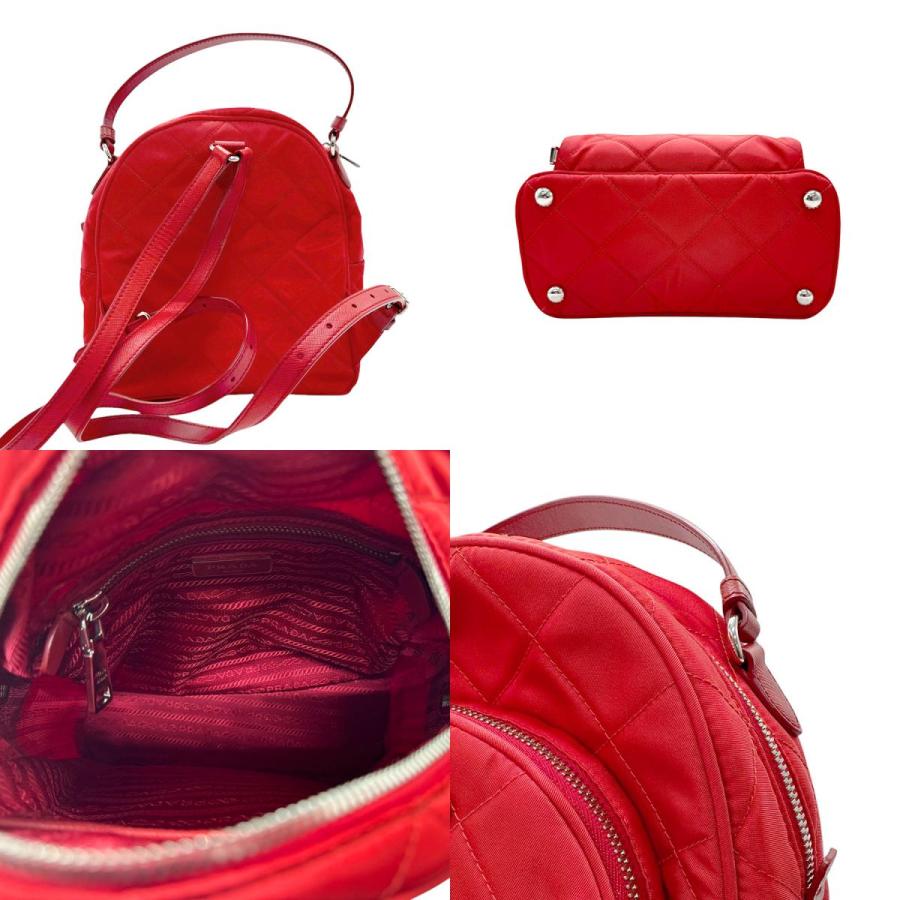 プラダ PRADA リュック ナイロン レッド z2777 - リュックサック プラダ PRADA リュック ナイロン レッド z2777 - リュックサック