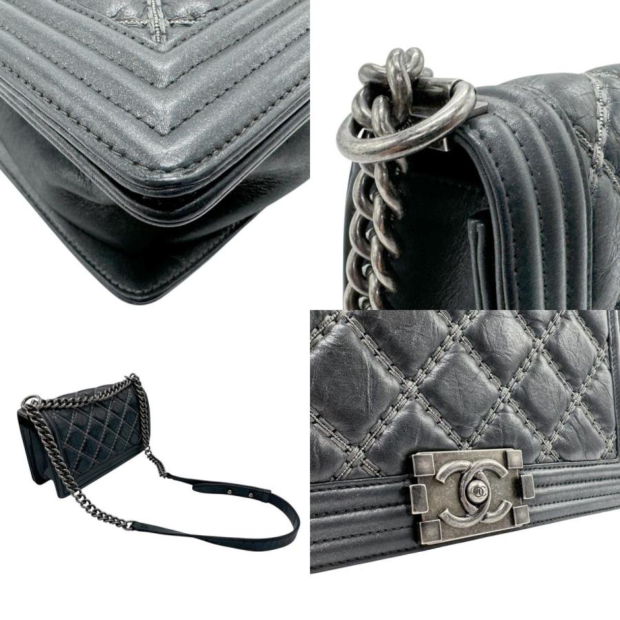 ボーイシャネル ショルダーBAG CHANEL】定番人気☆ボーイシャネル ハンドバッグブラック (CHANEL