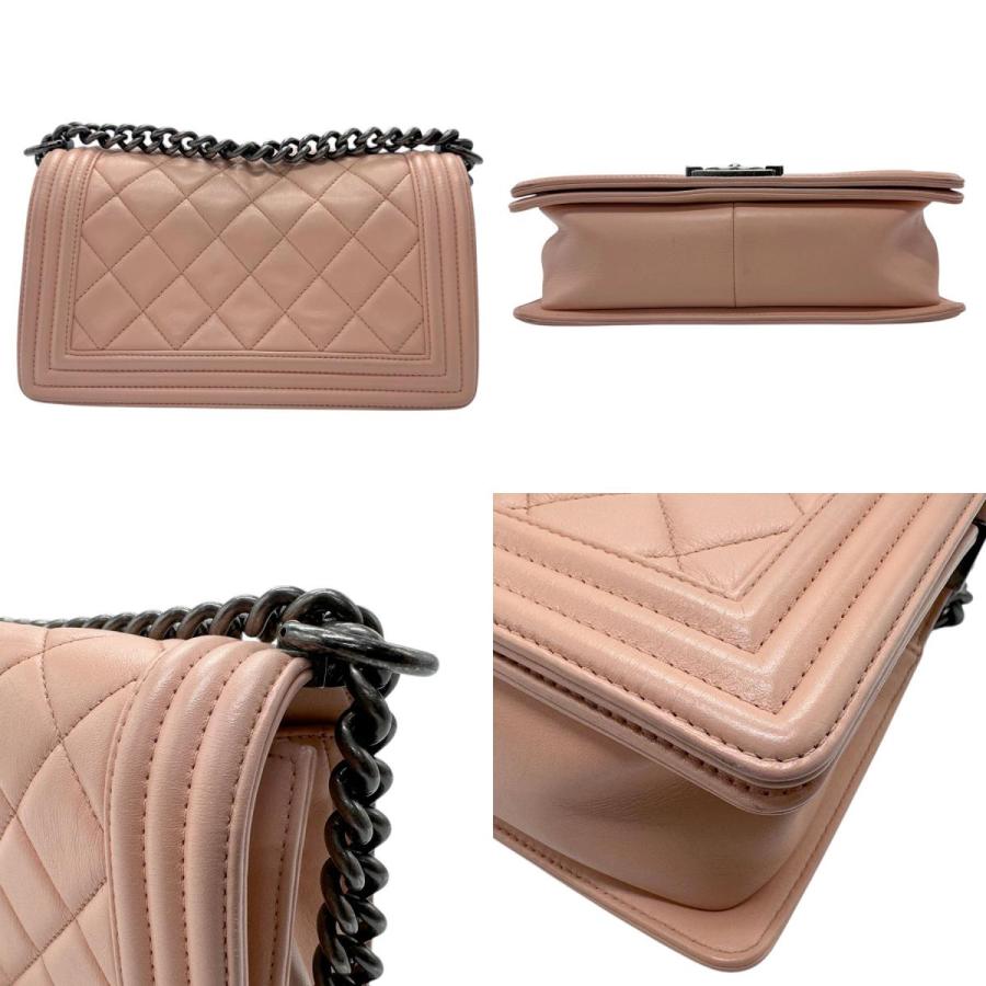 CHANEL（シャネル） ショルダーバッグ ボーイシャネル レザー/メタル 