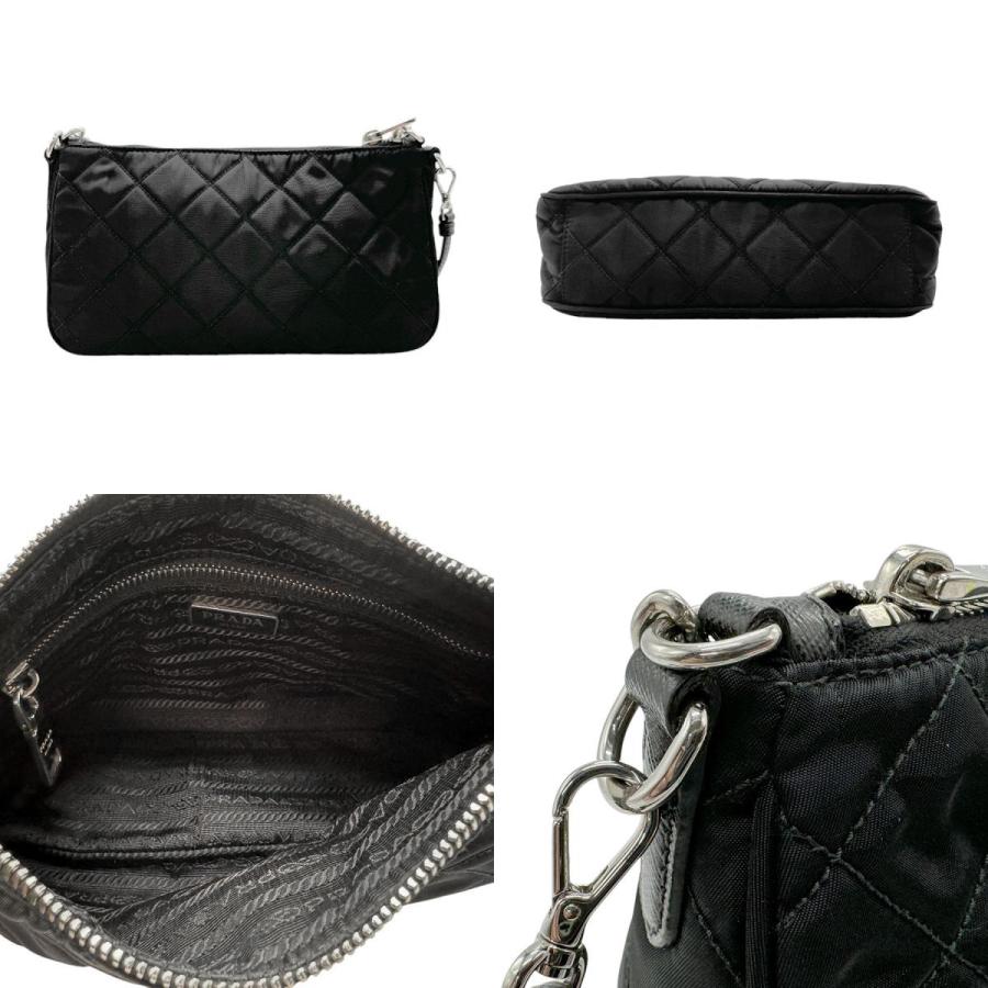 PRADA（プラダ） ハンドバッグ 斜め掛けショルダーバッグ キルティング