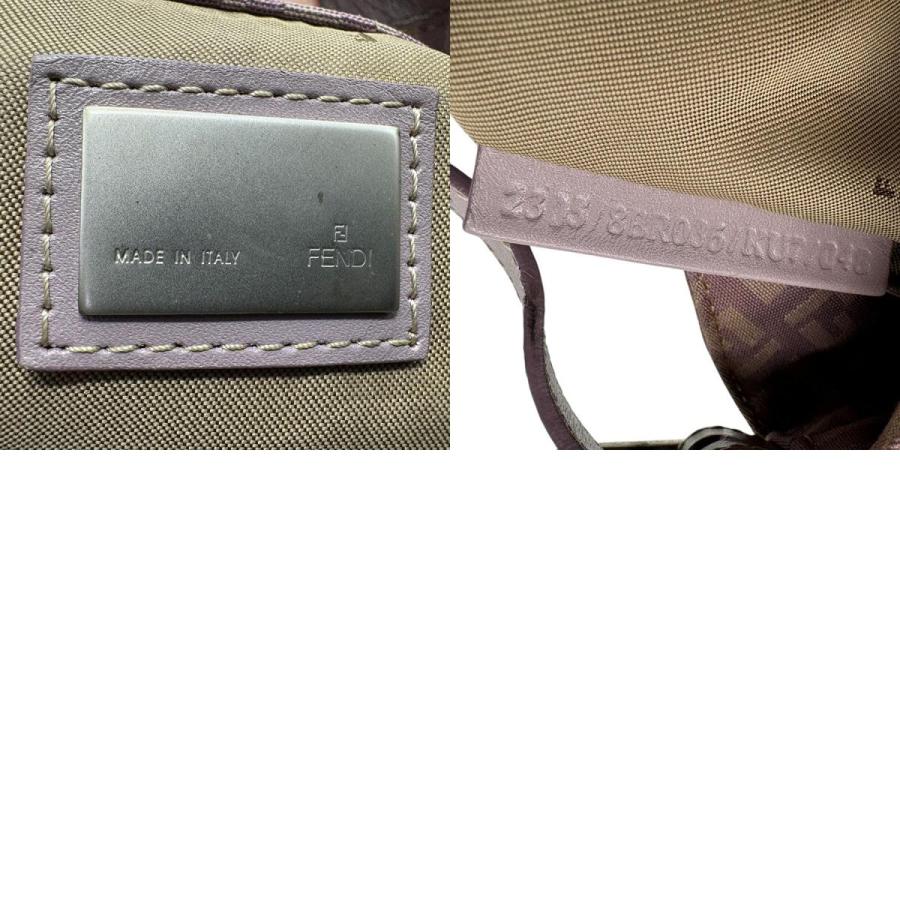 FENDI（フェンディ） ショルダーバッグ ズッキーノ キャンバス 