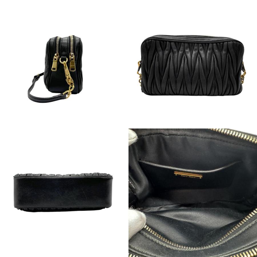 miu miu（ミュウミュウ） ショルダーバッグ マテラッセ レザー