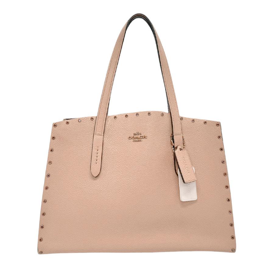 COACH（コーチ） ハンドバッグ トートバッグ レザー/ラインストーン
