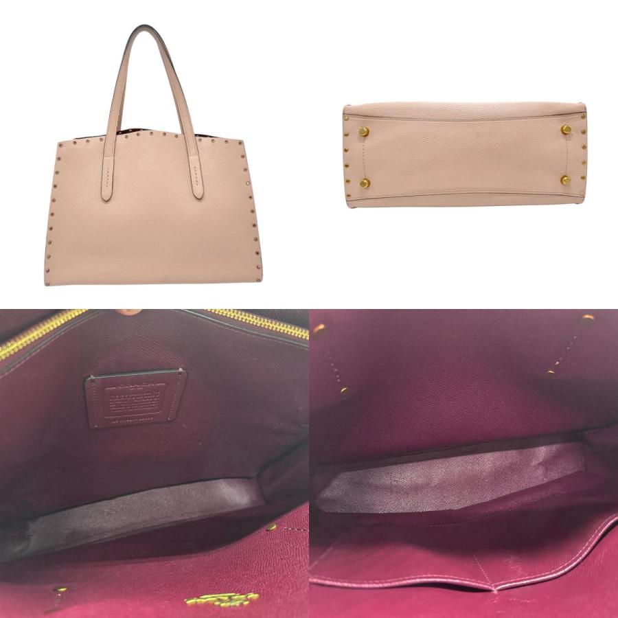 COACH（コーチ） ハンドバッグ トートバッグ レザー/ラインストーン