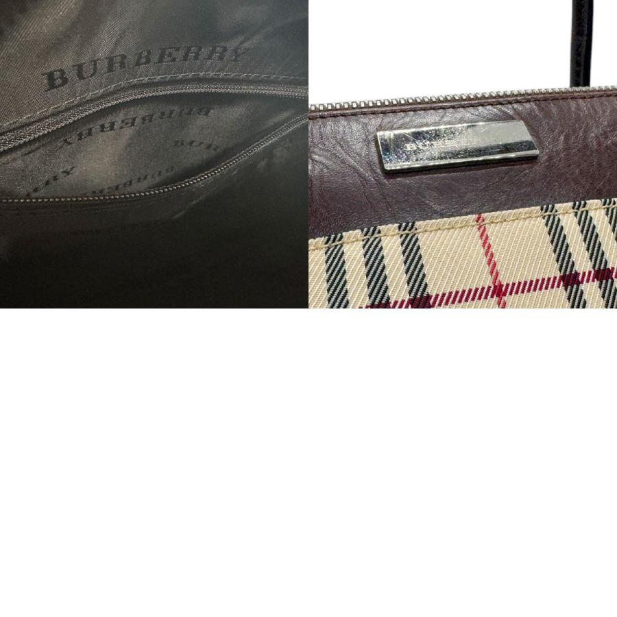 BURBERRY（バーバリー） ハンドバッグ ノバチェック キャンバス/レザー