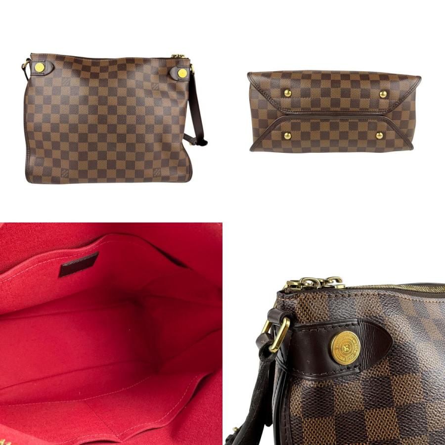 LOUIS VUITTON ドゥオモ ショルダーバッグ ダミエ エベヌ LOUIS VUITTON（ルイ・ヴィトン） ドゥオモ ハンドバッグ ダミエ