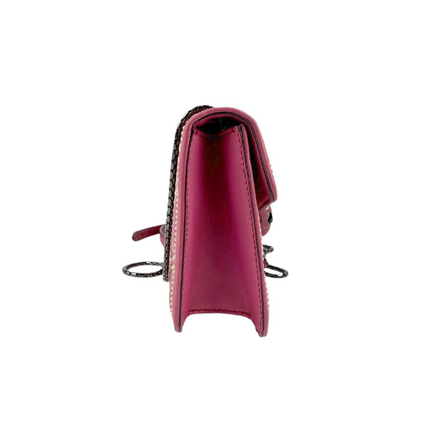 BVLGARI（ブルガリ） ショルダーバッグ セルペンティ レザー マゼンタ