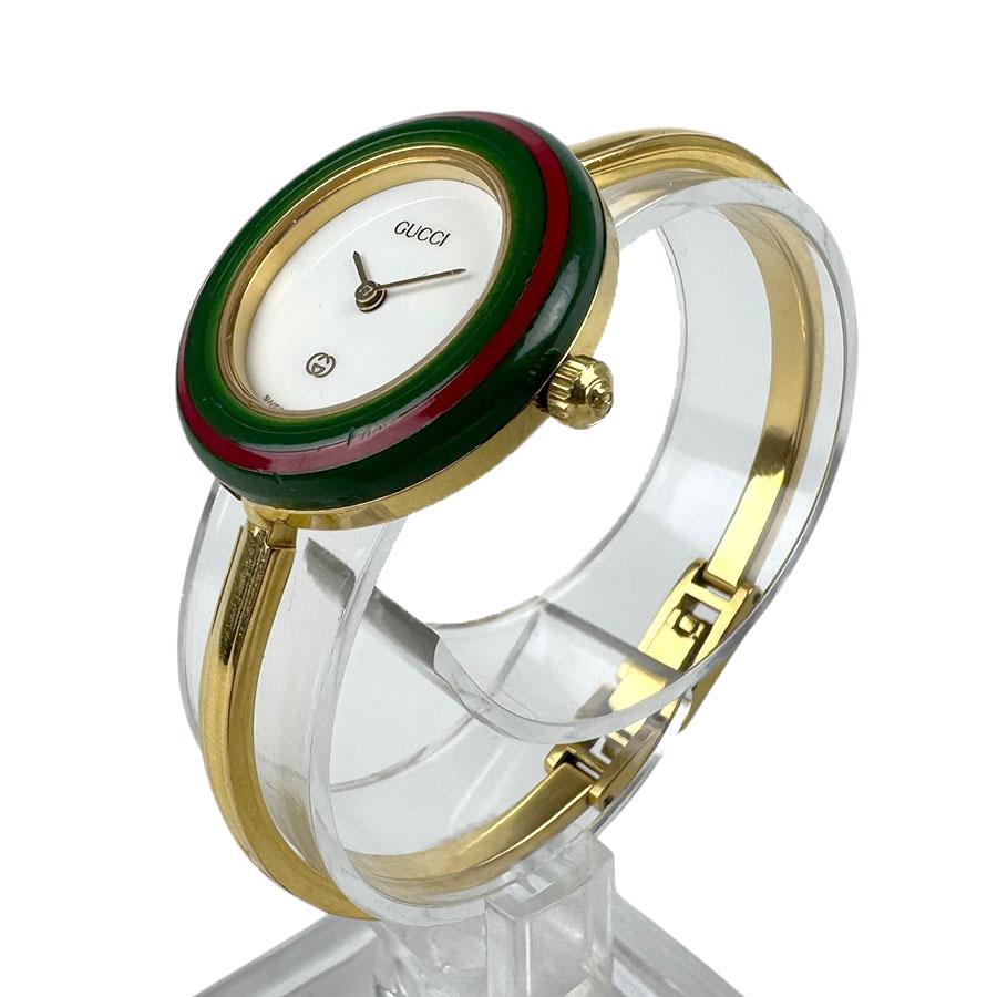 GUCCI（グッチ） 腕時計 チェンジベゼル メタル ゴールド×マルチカラー