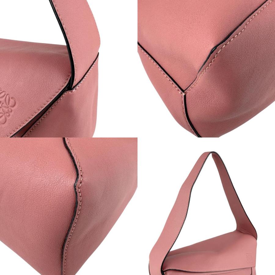 LOEWE（ロエベ） ショルダーバッグ パズル ホーボー レザー ピンク