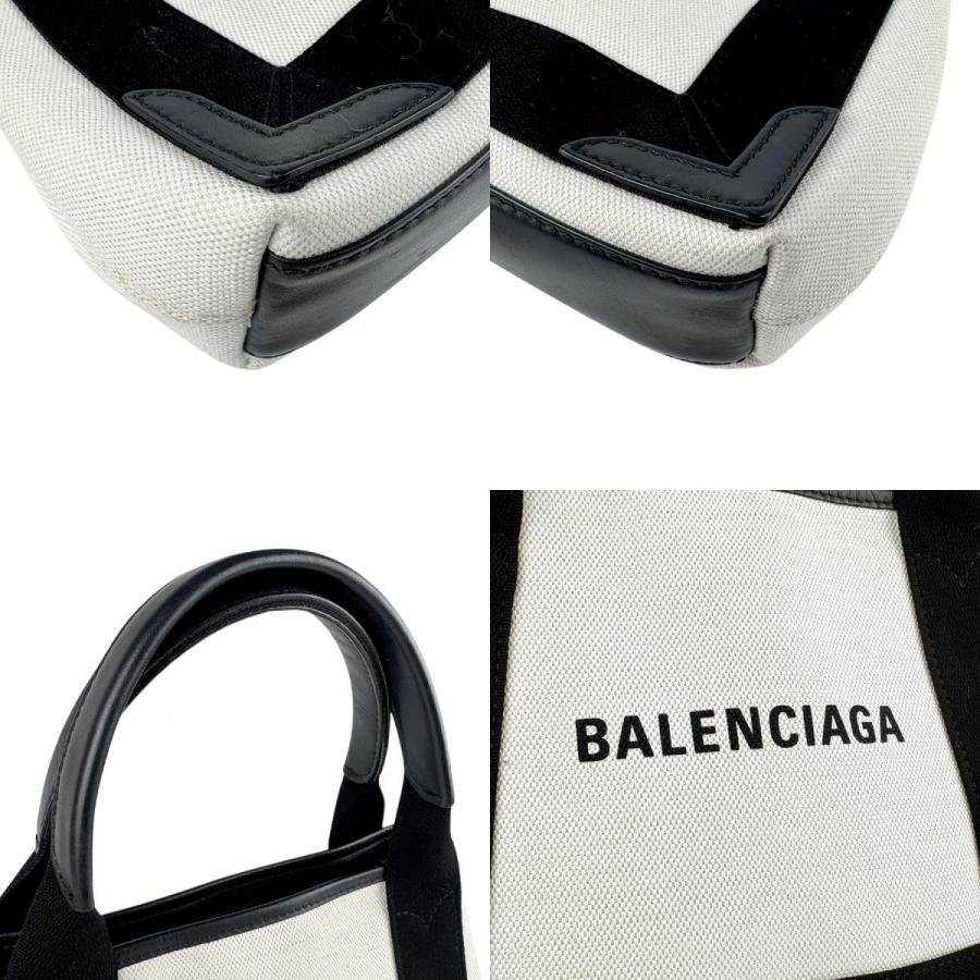 BALENCIAGA（バレンシアガ） ハンドバッグ ネイビーカバスXS