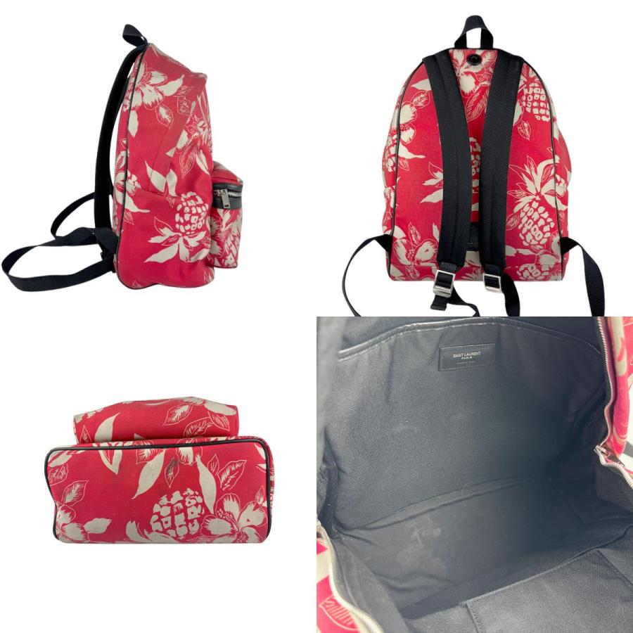 サンローラン SAINT LAURENT リュック ナイロンキャンバス/レザー