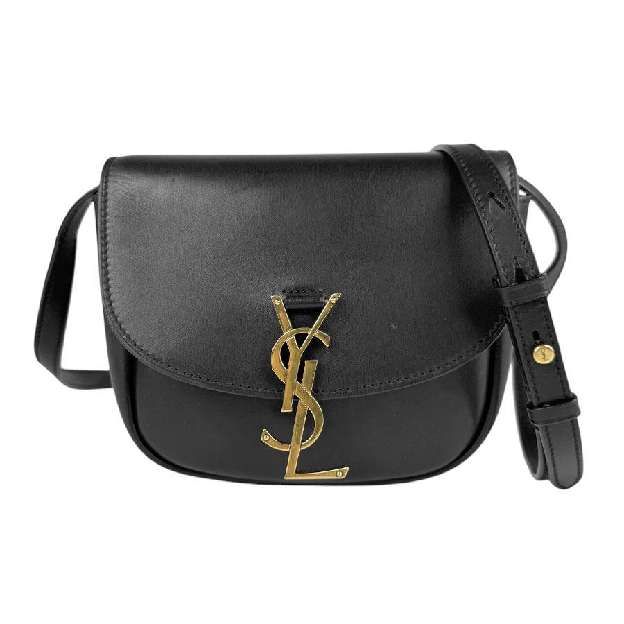 YSL ブラックショルダーバッグ サンローラン SAINT LAURENT ショルダーバッグ レザー ブラック