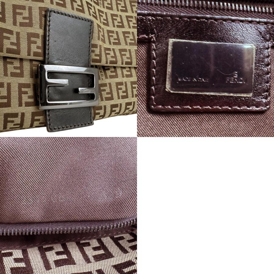 FENDI（フェンディ） ショルダーバッグ ズッキーノ ナイロンキャンバス