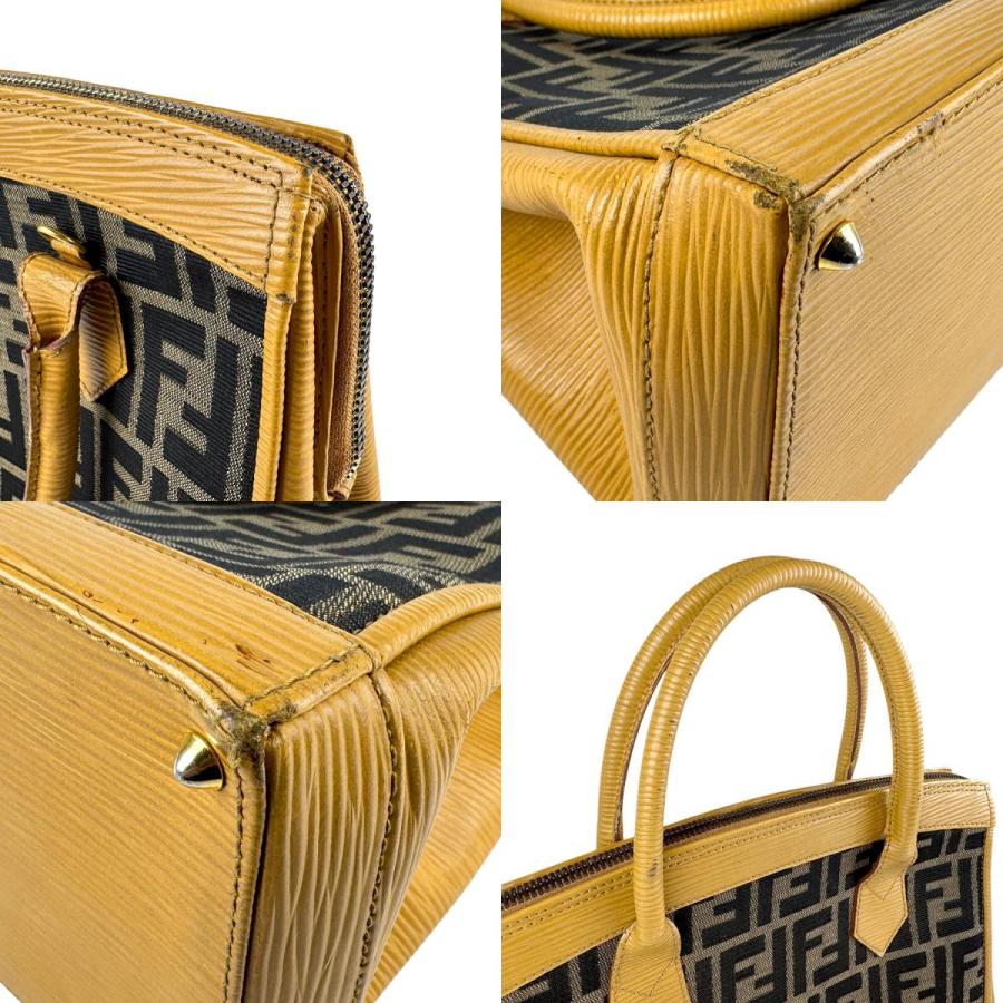 FENDI（フェンディ） ハンドバッグ ショルダーバッグ ズッカ ナイロン