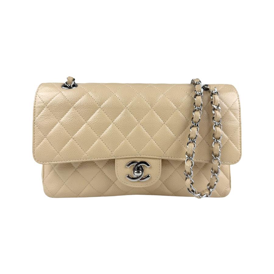★CHANEL★正規品 キャビアスキンショルダーバッグ キャビアスキン シャネル バッグ チェーンショルダー 肩掛け