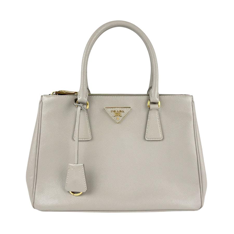 PRADA（プラダ） ハンドバッグ ショルダーバッグ レザー グレージュ