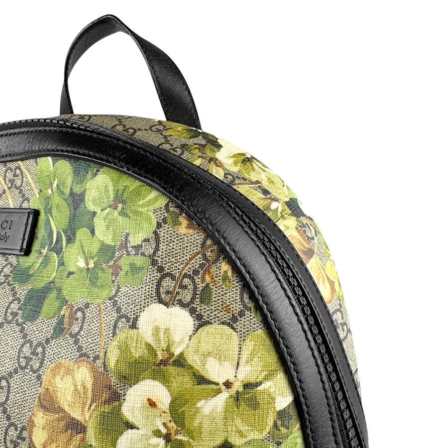 GUCCI（グッチ） リュック GGブルームス PVC ベージュ/マルチカラー