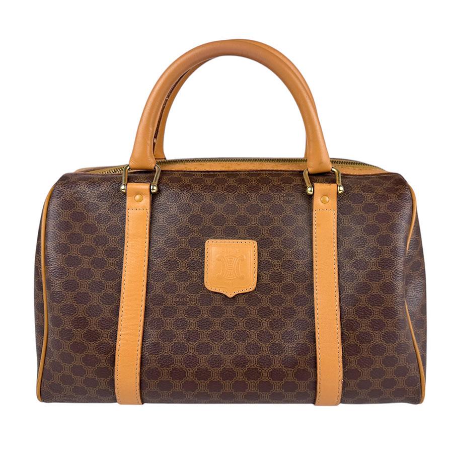 CELINE セリーヌ ハンドバッグ ダークブラウン カーフ【437】 【公式通販】