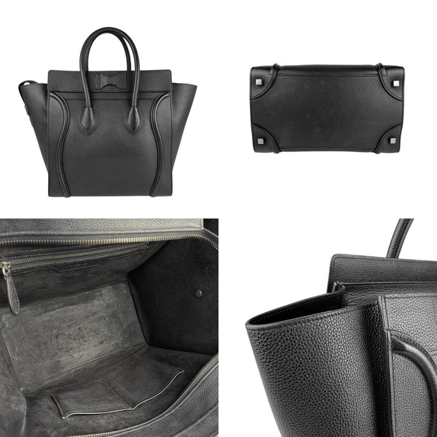 CELINE セリーヌ ハンドバッグ ラゲージ ミニショッパー レザー CELINE セリーヌ ハンドバッグ ラゲージ ミニショッパー レザー