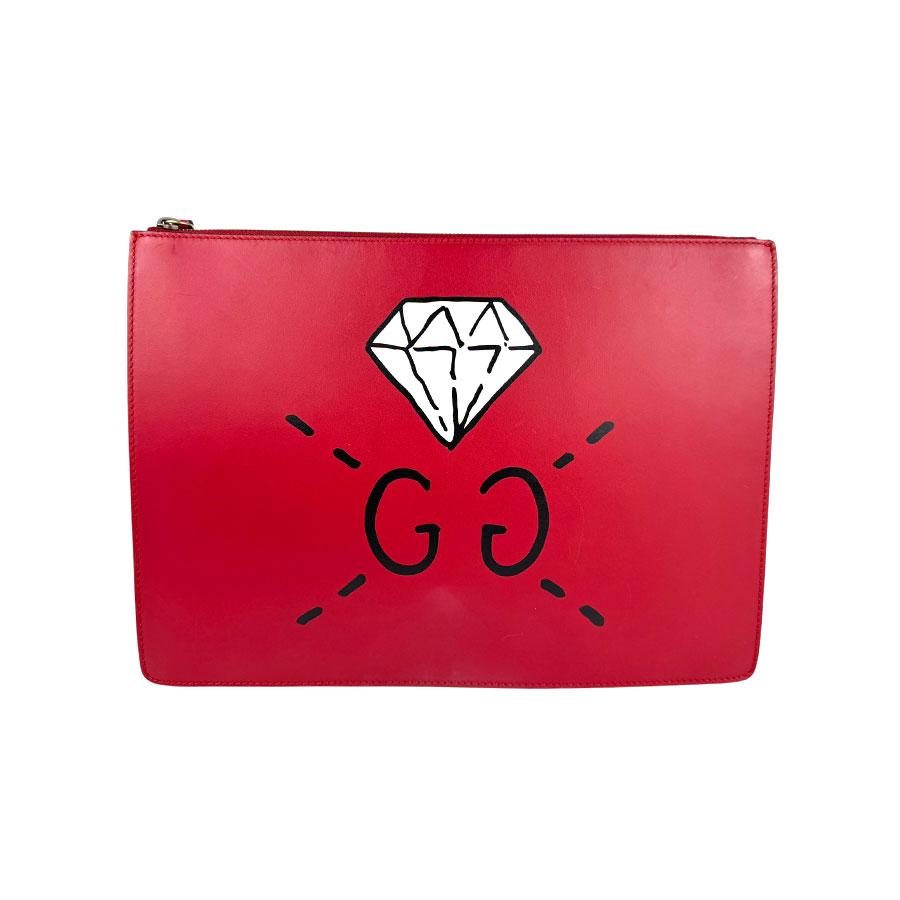 GUCCI（グッチ） ショルダーバッグ レザー レッド : ブランドバリュー