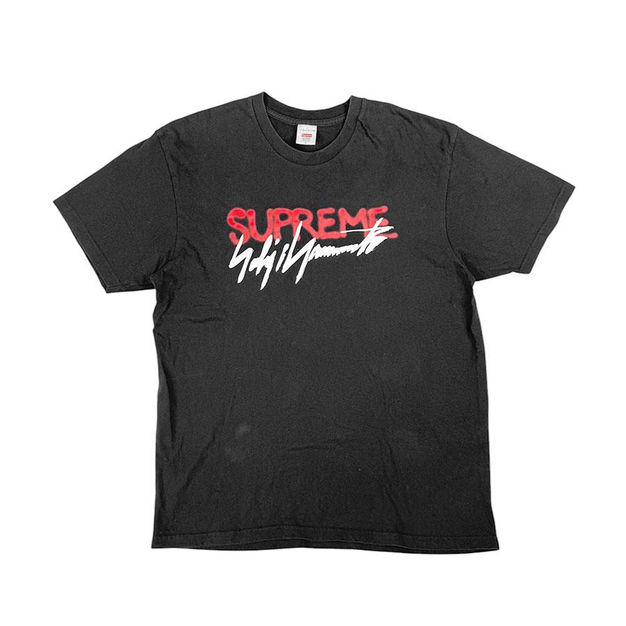 SUPREME シュプリーム 半袖Tシャツ コットン ブラック/レッド SUPREME シュプリーム 半袖Tシャツ コットン ブラック/レッド