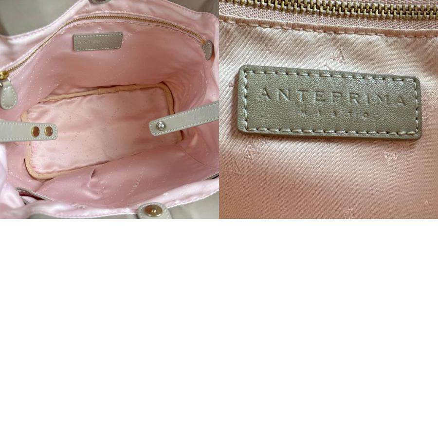 ANTEPRIMA（アンテプリマ） ハンドバッグ ファー/レザー ベージュ