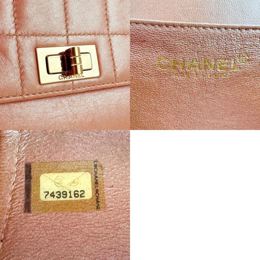 CHANEL（シャネル） ショルダーバッグ チョコバー レザー ピンク