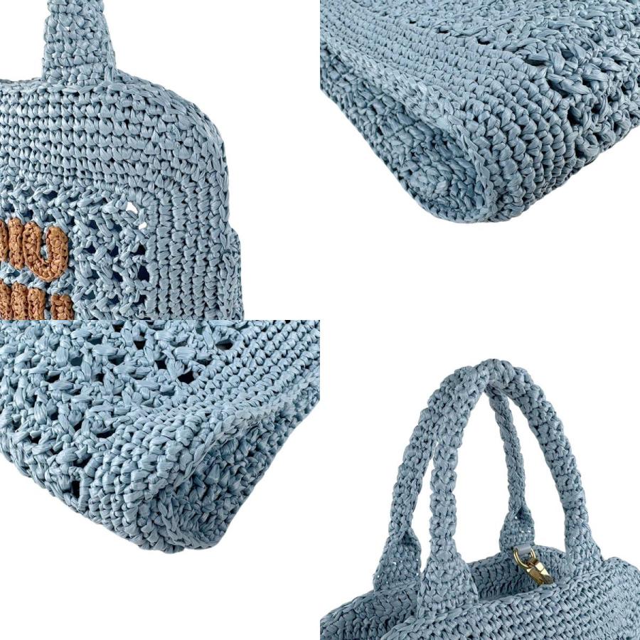 miu miu（ミュウミュウ） ハンドバッグ ショルダーバッグ レーヨン