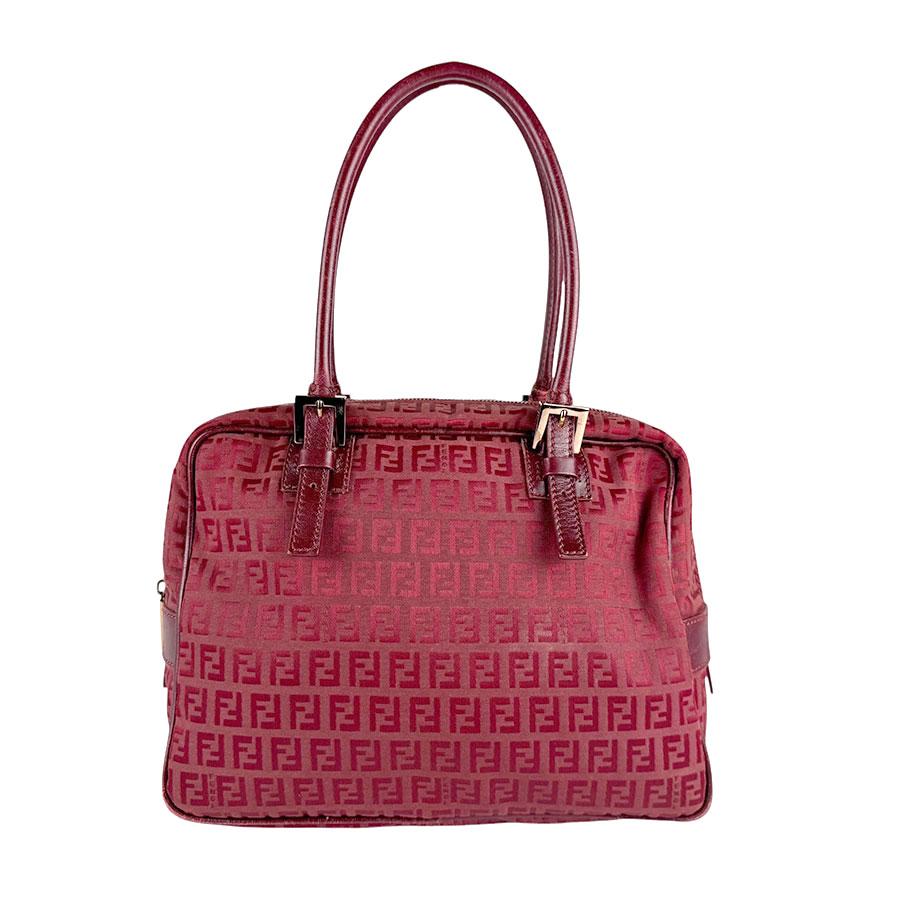FENDI（フェンディ） ハンドバッグ ズッキーノ キャンバス/レザー