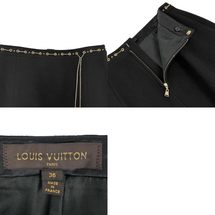 極美品❢LOUISVUITTON　スカート　ウール LOUIS VUITTON（ルイ・ヴィトン） ルイ ヴィトン スカート ウール